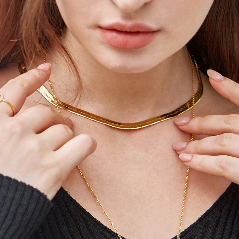 Snake Rope Necklace 뱀줄 목걸이 | 23,400원 | 아몬즈 주얼리